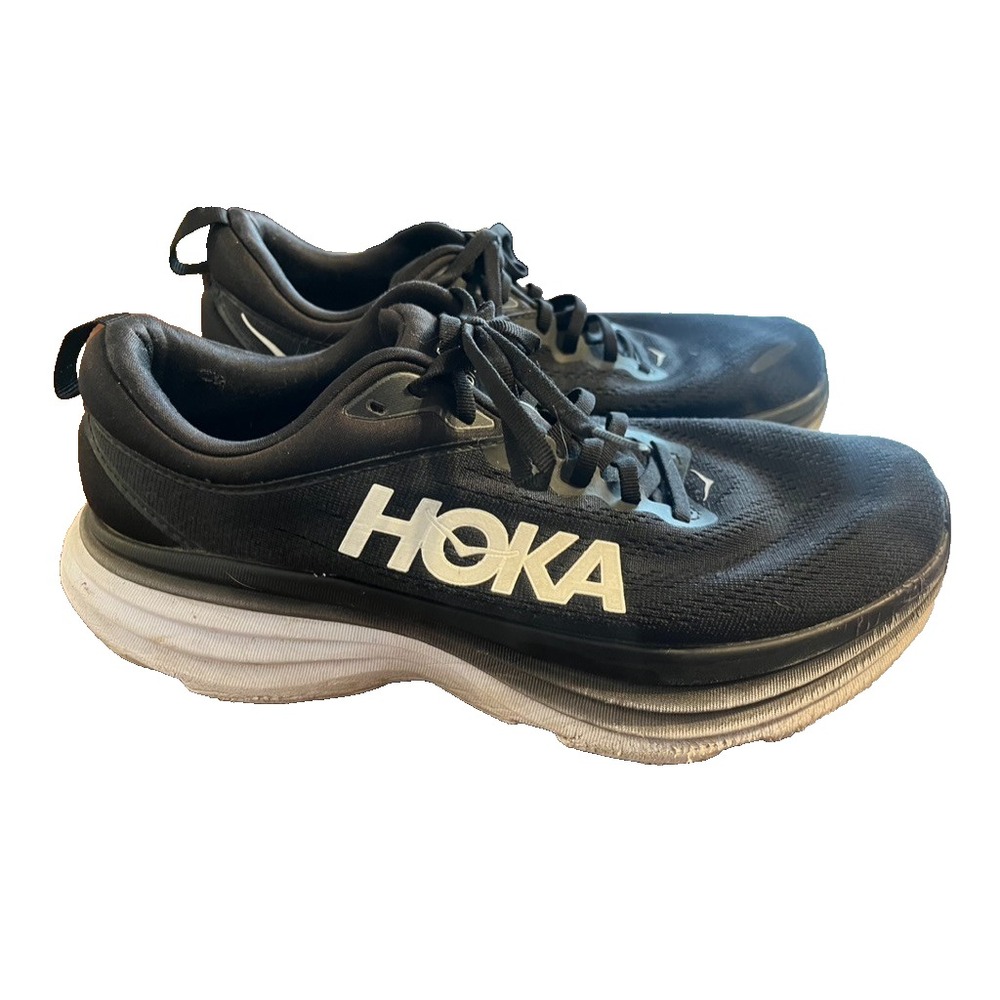 HOKA Bondi 8W Running Sneakers 1127954 BWHT Walking